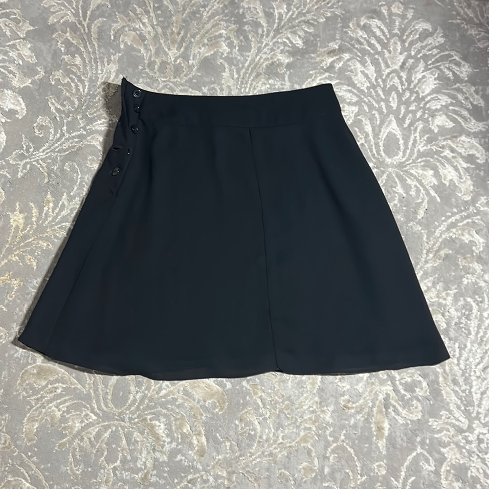BCBG buttoned black skirt